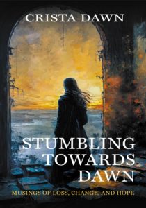 The cover of the Stumbling Towards Dawn book